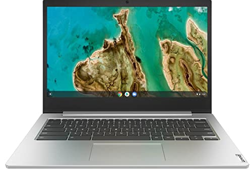 Image of Lenovo IdeaPad Slim 3 Chromebook Intel Celeron N4020 14'' (35.56cm) FHD IPS Touchscreen Thin & Light Laptop (4GB /64GB eMMC /Chrome OS /Upto 10hr Battery /2W x2 HD Speaker /Platinum Grey /1.4Kg), 82C1002SHA