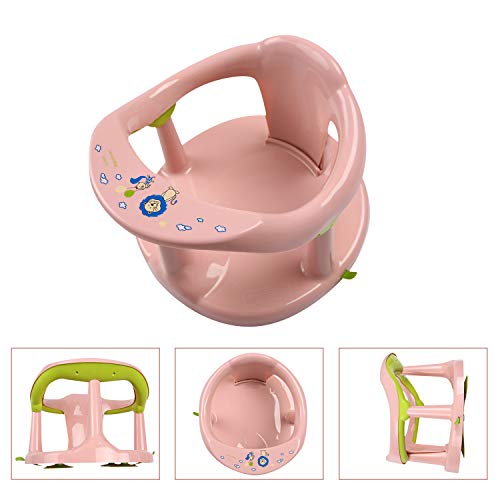 image for Luckykey Baby Bath Seat Newborn Infant, Non-Slip Infants Baby Bath Cha