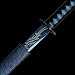 Japanese Samurai Sword, Iaido Katana Carbon Steel Blade Real Sword for Display Decoration and Gift