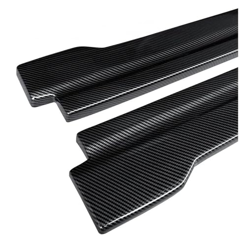 Faldones laterales para Toyota Corolla 2014-2022 en look carbono, taloneras ABS 6
