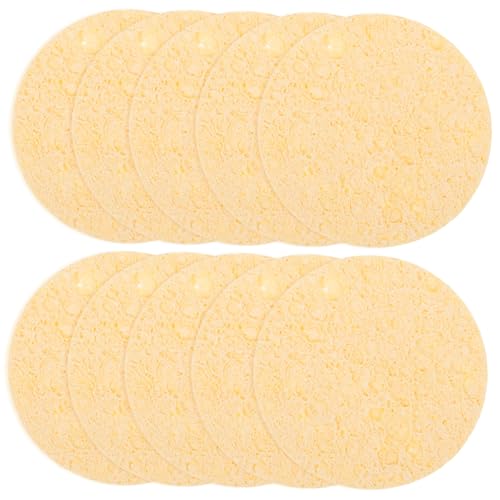 WOONEKY 10pcs Soldering Iron Cleaning Sponge Soldering Iron Cleaning Kit Soldering Iron Cleaner Solder Tip Cleaner Solder Cleaner Sponge Solder Cleaning Sponge Soldering Cleaning
