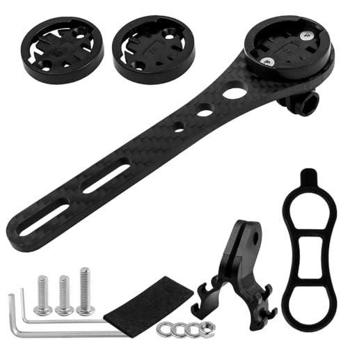 Support d'ordinateur de vélo en fibre de carbone léger et robuste pour guidon