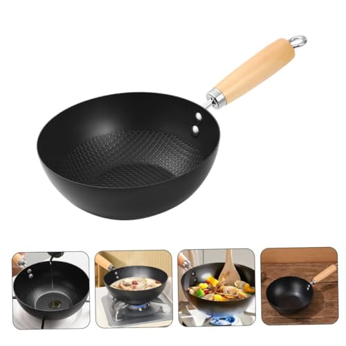 Wok de Hierro Antiadherente para Estufas de Gas e Inducción miniatura 5