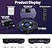 Android TV Box 12.0 4GB RAM 32GB ROM Support 8K 6K Dual-WiFi 2.4G 5.8G Android Box H618 Chipset with HDR10 BT5.0 USB 2.0 3D Ethernet with Mini Backlit Keyboard