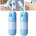 Luckxyy Líquido de protección de datos 2 en 1, Líquido de corrección de papel térmico con cuchillo de desempaquetado, Líquido de eliminación de protección de datos portátil (2PCS)