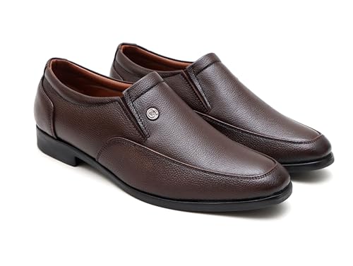 Image of CARLOMAN Genuine Leather Formal Shoes for Men