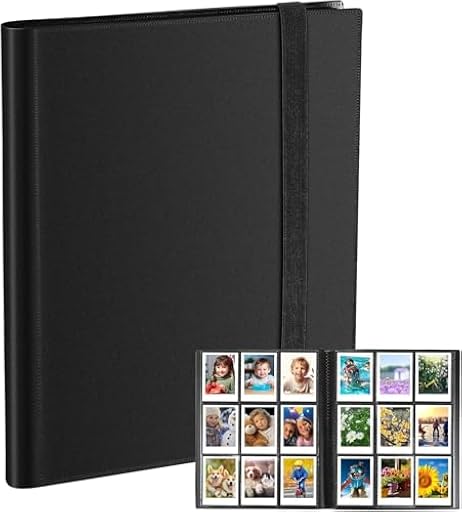 Gowkeey Álbum De Película, 360 Bolsillos Album de Fotos, Álbum Película Para Fujifilm Instax Mini Monitor 11 70 50s 26 25 9 8+ 8 7s Cámara De Película Instax/mini Enlace Etc. | Ya disponible en tu tienda friki favorita! En mundofriki.es!