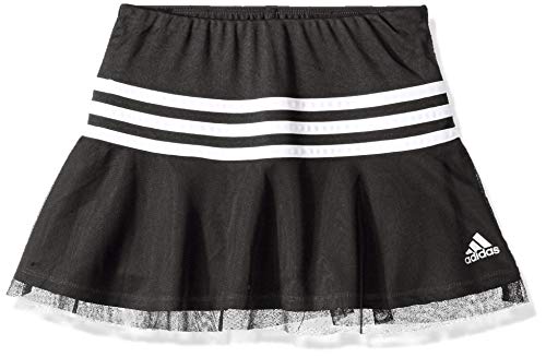 adidas Girls' Big Athletic Skort, Sporty Black, L (12/14)