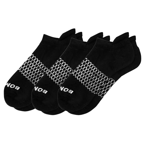BAMBOS DESIGNS Men's Solid Ankle Large Socks, 5 Pairs Black Ankle Large Socks3