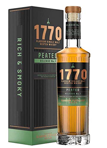 1770 Glasgow Distillery - Peated Single Malt Whisky Cover