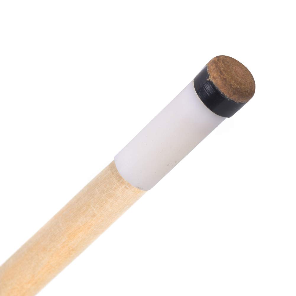 cardyven 10PCS 10mm 0.39inch Slip On Pool C ue Tips,Plastic Billiards C ues Tips Replacement with Pool C ue Stick Ferrules Snooker Pool C ue Pole Tip for Snooker and Pool C ues (10mm)