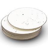 Esfour Ceramics Dinner Plates 11 inch Set of 6 - Microwave, Oven, Dishwasher Safe, Scratch Resistant, Porcelain Durable Dishes for Steak, Pizza, Home & Restaurant, Party Gifts - Classic Assorted Color