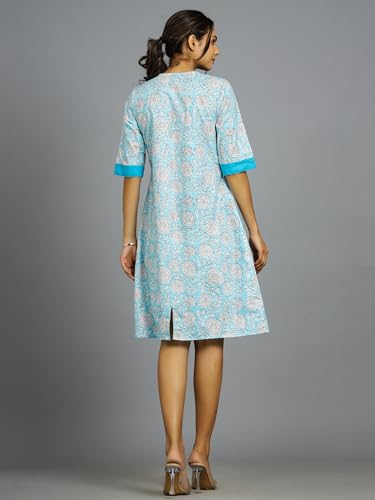 Image of Ravaiyaa - Attitude is everything Womens Soft Crepe Silk Casual Dress Summer Floral Printed Dress Ladies Tank Midi Sundress