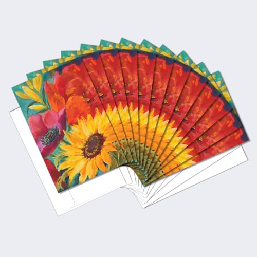 Ensemble de cartes de voeux animaux sauvages Tree-Free Greetings 10,2 x 15,2 cm