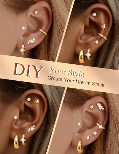 FUNRUN JEWELRY Hypoallergenic Earrings Set - Price Drop - Image 5