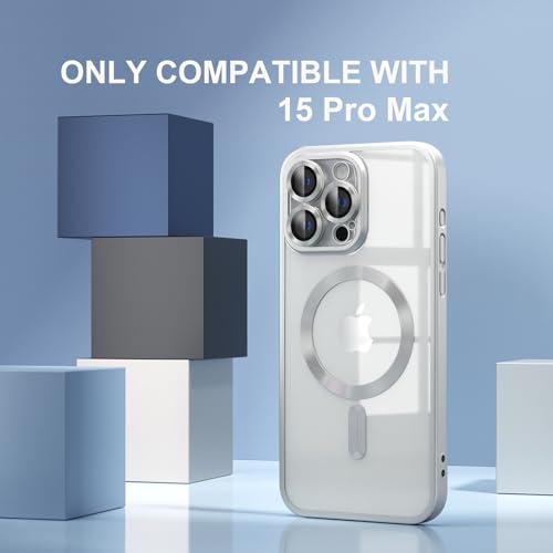 Image of Misea Magnetic for iPhone 15 Pro Max Case Compatible with MagSafe