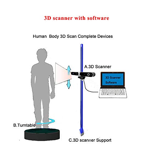 3D Scanner Z17or Somatosensory Depth Camera for Visual SLAM ROS Robot Project 3D Printer Handheld Body Face Object Scan 3D Modeling