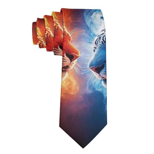 Supdreamc Men & Boys Skinny Paisley Necktie - 3D Printed Slim Tie for Groomsmen, Party