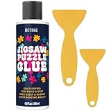 Jigsaw Puzzle Glue Clear, 200ML Puzzle Frame Kit for Adults with Applicators, Easily Preserves Finished Puzzles, Non-Toxic, Quick-Dry & Water-Based Anime Puzzle Saver for 3000/4500/5000 Pieces