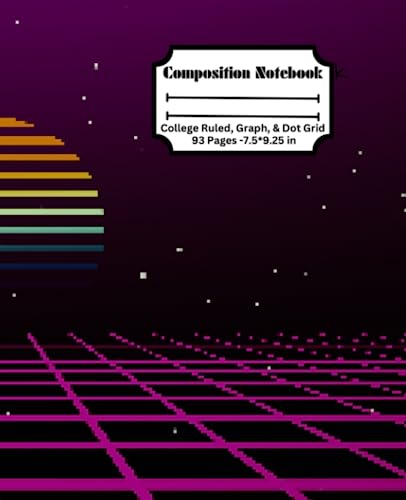 3 Subject Composition Notebook