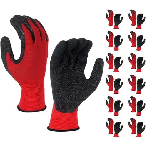 Tactical Tools Guantes de trabajo - Guantes trabajo hombre y mujer - Guantes Jardineria - Guantes Mecanico - Guantes Bricolaje- Guantes EN388:2016 resistentes a la abrasión (3) y el desgarro (2). (M)