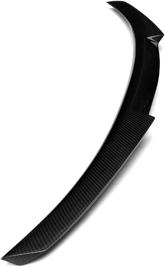 IKON MOTORSPORTS Trunk Spoiler Real Carbon Fiber Compatible with 2012-2020 BMW 3-Series F30 F80, M4 Style Black Spoilers Wing Trunk Boot Lid Deck Lip for 2019 2018 2017 2016 2015 2014 2013