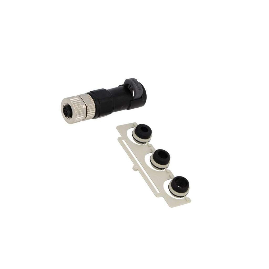 Prise mâle M12 étanche IP67 connecteur 5 broches code A CANopen - 2