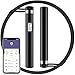 morpilot Cuerda para Saltar Comba de Saltar Ajustable con App Data Analysis conectando movil con Bluetooth, USB Recargable con Pantalla LED HD para Fitness, Crossfit, Pérdida de Grasa