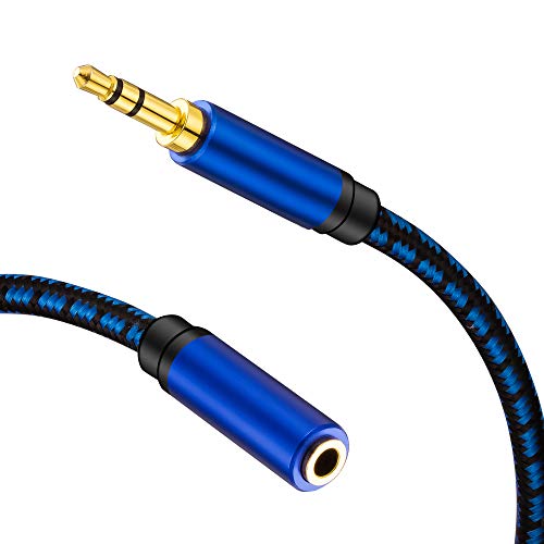 Headphone Extension Cable Audio Extension Cable 30ft, NC XQIN Aux Extension Cable 3.5mm Audio Cable Extension 3.5mm Male to Female Audio Stereo Cable Compatible with Phone Headphone Speaker