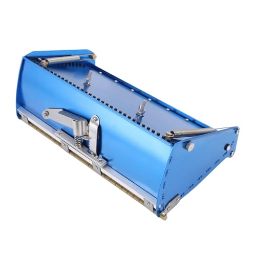 GOWENIC Scatola di Finitura Piatta per Cartongesso, Strumento per Intonacare Fogli di Gesso Antiusura, Leggero per la Pittura Murale Domestica, Lega di Alluminio 12 Pollici