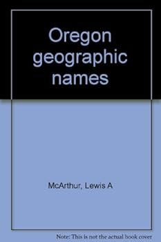 Hardcover Oregon geographic names Book
