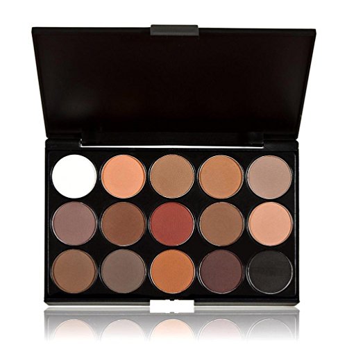 DATEWORK 15 Colors Cosmetic Makeup Neutral Nudes Warm Eyeshadow Palette