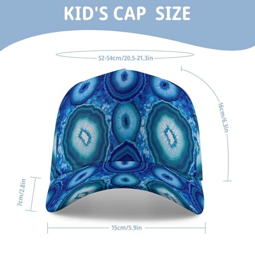 Lightweight Kids Baseball Caps for Boy Girls, Sun Hat Quick Dry Youth Performance Hat for Outdoor Activity2
