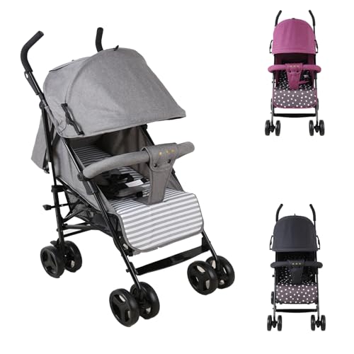SAYOYO Buggy Faltbar für 6 Monate bis 15 kg, Leichter...