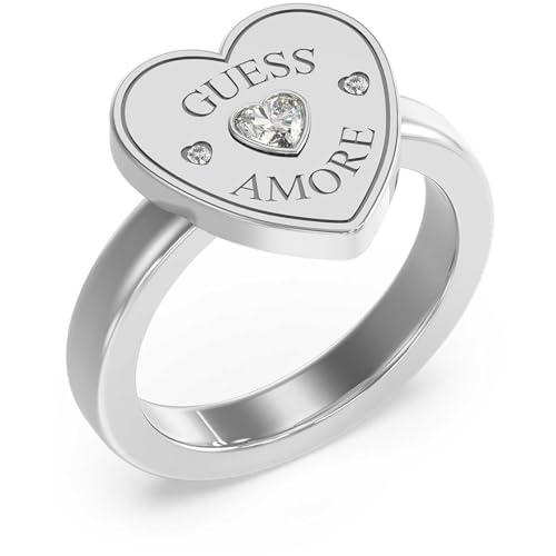 ANILLO GUESS - GUESS AMORE Color: Plata/Size: 56,00