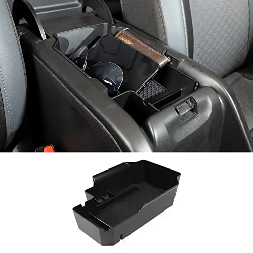 CheroCar Center Console Organizer Tray Armrest Storage Glove Box Compatible with Chevy Colorado 2015-2018, Compatible with GMC Canyon 2014-2022