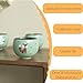 Ceramic Coffee Cups, Egg cup, Chinese Traditional Handmade Porcelain, High-temperature Underglaze, Tea Cups, Gift for Friends, Girlfriend, Colleagues, Supervisor, Family.(fox)