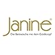 Janine Mako Satin Bettwäsche 155 x 220 cm Satin Bettbezug grau Palermo Bettwäsche grau aus Baumwolle
