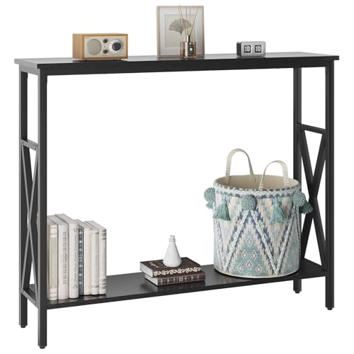 YMYNY Table Console, Console Meuble, Petite Table de Présentation, Table d’Entrée, Bout de...