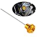 Nicecnc Gold Engine Oil Dispstick Stick Plug Level Gauge Replace Suzuki DRZ400 DRZ400E DRZ400S DRZ400SM 2000-2016 2017 2018