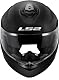 LS2, klapphelme motorrad STROBE II matt black, XL