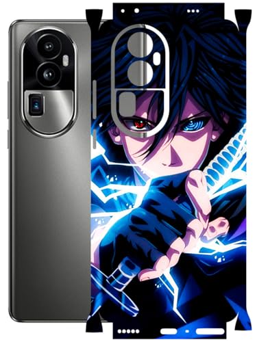 Image of AtOdds - Full Body Back Screen Guard Protector Film - Lamination Wrap Skin Sticker Compatible with Oppo Reno 10 PRO Plus | Scratchproof Matte Finish (Anime 42)