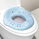 🚽【Adapta la Mayoría de Inodoros】Nuestro asiento de inodoro de entrenamiento puede ajustarse a la mayoría de los inodoros domésticos estándar y a los inodoros alargados, a excepción de algunos inodoros de alta tecnología. Puede ayudar a los bebés a aprender a usar la taza del váter en casa o incluso en lugares públicos