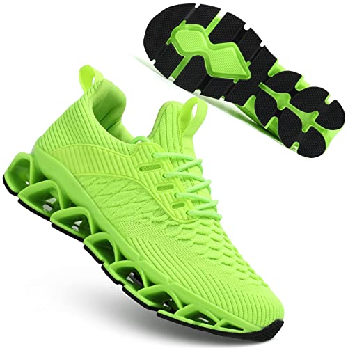 Image of Womens Slip-ins Running Shoes Blade Tennis Walking Sneakers Comfortable Fashion Non Slip Work Sport Shoes Gym Trainers