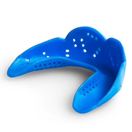 SISU Mouth Guards Junior 1.6mm Custom Fit Sports Mouthguard for Kids, NextGen, Electric