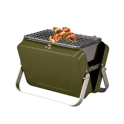 Pequeña Parrilla De Carbón Portátil,Parrilla De Carbón Portátil | Parrilla pequeña para cocinar al aire libre,Parrilla de barbacoa, escritorio compacto, parrilla de barbacoa al aire libre para acampar