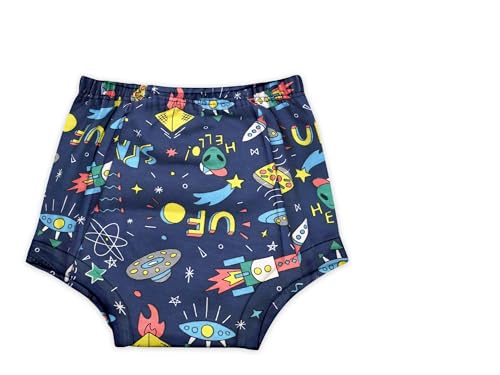 Image of Baby Padded Underwear - Soft Cotton Potty Training Pants for Toddlers, Washable & Reusable, Leak-Proof Training Underwear for Boys & Girls