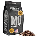 Murdered Out Extra Dark Roast (Italian) Whole Bean Coffee by Black Rifle Coffee Company | 12 oz Bag of Premium Gourmet Specialty Coffee | Perfect Coffee Lovers Gift