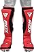 RDX Shin Guards for Kickboxing, Muay Thai, MMA Training and Fighting, Maya Hide Leather Instep Leg Protective Gear, Protector Pads for Martial Arts, Sparring, BJJ and Boxing