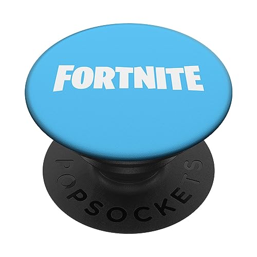 FORTNITE Fortnite Logo (Blue) PopSockets PopGrip: Swappable Grip for Phones & Tablets